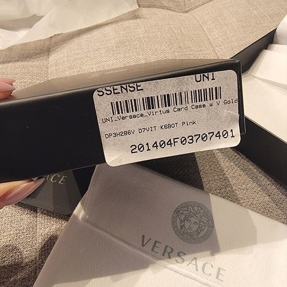 COPY - Versace pink Virtus card holder - Picture 13 of 14